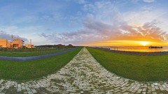 Landscapes nature fisheye effect