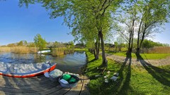 Landscapes nature fisheye effect