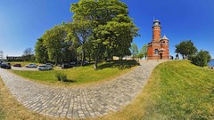 Landscapes nature fisheye effect