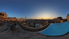 Landscapes nature fisheye effect