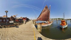 Landscapes nature fisheye effect