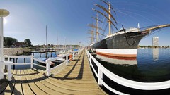 Landscapes nature fisheye effect