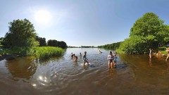 Landscapes nature fisheye effect