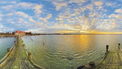 Landscapes nature fisheye effect