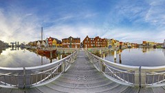 Landscapes nature fisheye effect