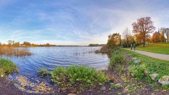 Landscapes nature fisheye effect