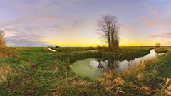 Landscapes nature fisheye effect