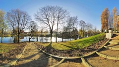 Landscapes nature fisheye effect