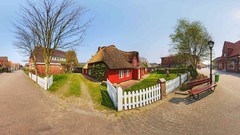 Landscapes nature fisheye effect