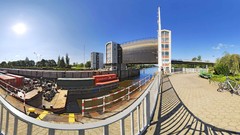 Landscapes nature fisheye effect