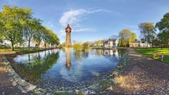 Landscapes nature fisheye effect