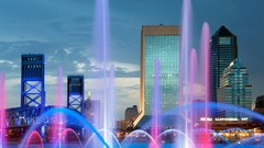 Landscapes nature Florida friendship fountain jacksonville