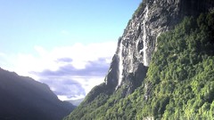 Landscapes nature forests cliffs