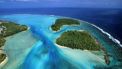 Landscapes nature French Oceans Beaches forests Moorea