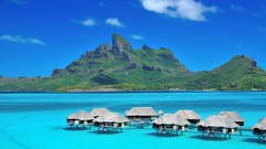 Landscapes nature French Polynesia