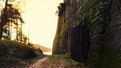 Landscapes nature gate paths