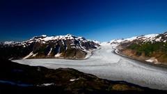 Landscapes nature glacier roads pictorial