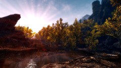 Landscapes nature graphics the elder scrolls v skyrim video 