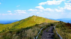 Landscapes nature grass Mountains Green outdoors skies 