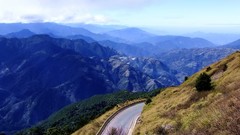 Landscapes nature grass Mountains Taiwan roads