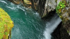 Landscapes nature grass water Green Plants Norway waterfalls 