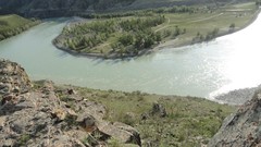 Landscapes nature Green rivers