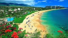 Landscapes nature Hawaii Beaches