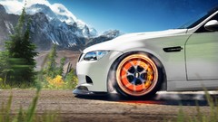 Landscapes nature heat Trees Stars Mountains hills smoke cars 