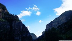 Landscapes nature hills