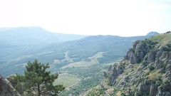 Landscapes nature hills fields