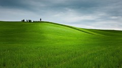 Landscapes nature hills fields