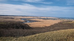 Landscapes nature hills fields rivers