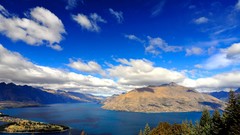 Landscapes nature hills New Zealand lakes forests HDR 