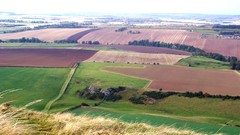 Landscapes nature hills Scotland fields