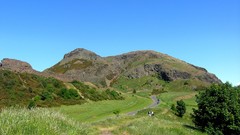 Landscapes nature hills Scotland fields HDR Photography blue 