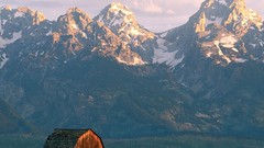 Landscapes nature hole barn national park antelope flats