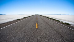 Landscapes nature horizon roads USA nevada deserts