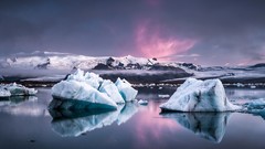 Landscapes nature ice