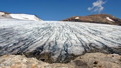 Landscapes nature ice Austria glacier stock photo