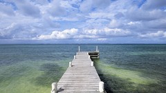 Landscapes nature Islands piers