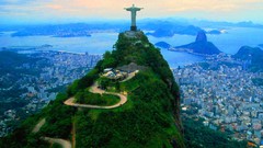 Landscapes nature Jesus Rio de Janeiro Brazil cityscapes