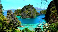 Landscapes nature Lake Kayangan