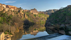 Landscapes nature lakes reflections