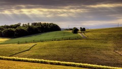 Landscapes nature land hills agriculture