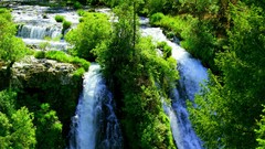 Landscapes nature land waterfalls