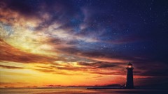 Landscapes nature lighthouses