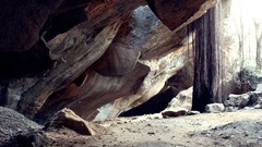 Landscapes nature lighting India Earth caves