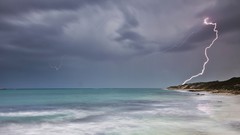 Landscapes nature Lightning