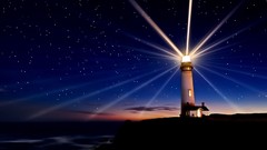 Landscapes nature lights lighthouses
