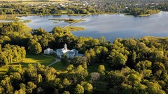 Landscapes nature lithuania mansion Baltic states unseen 